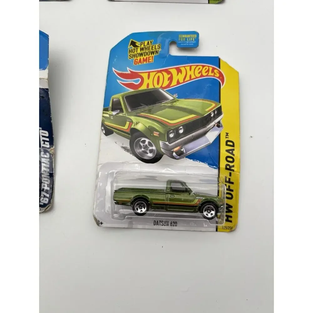 Lot of 9 Hot Wheels 2007-2013 Diecast Cars New Sealed Card Damage